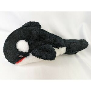 SeaWorld Killer‎ Whale Plush 9 Inch 1980 Orca Stuffed Animal Toy